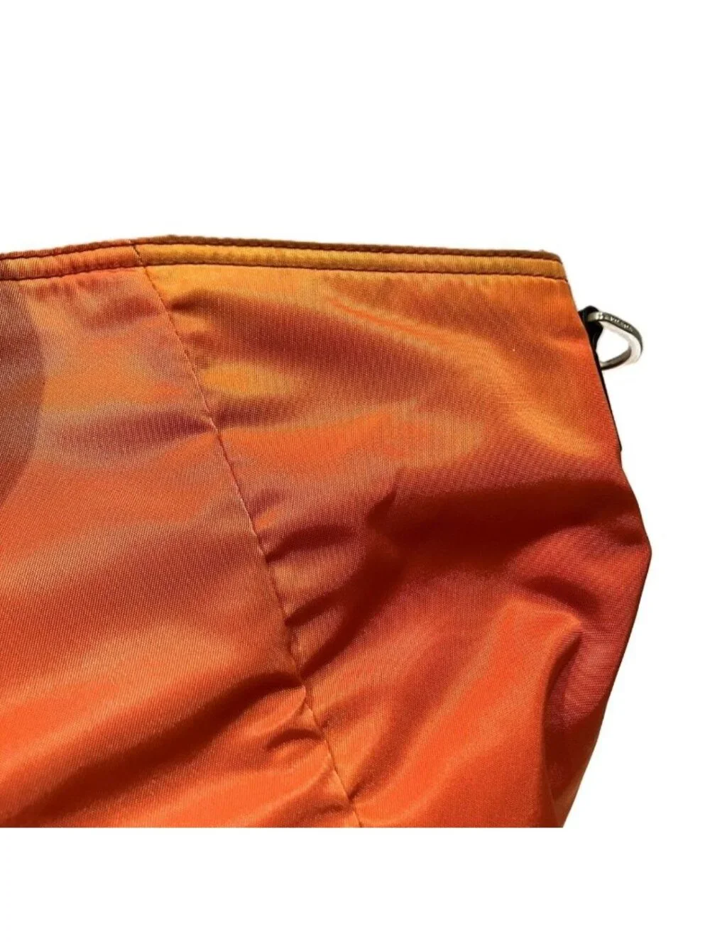 Prada Handbag Nylon Orange